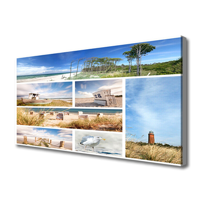 Quadro canvas Paisagem Marinha