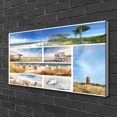 Quadro canvas Paisagem Marinha