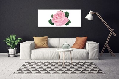 Quadro em tela Rosa Flor Planta Natureza