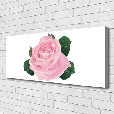 Quadro em tela Rosa Flor Planta Natureza