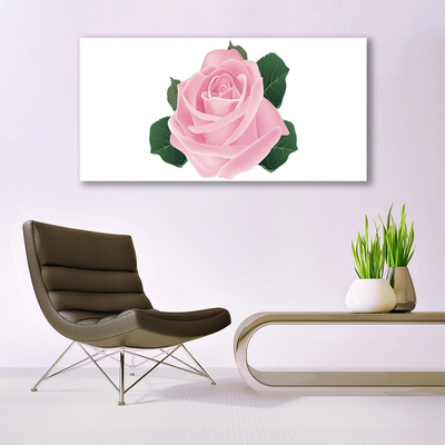 Quadro em tela Rosa Flor Planta Natureza