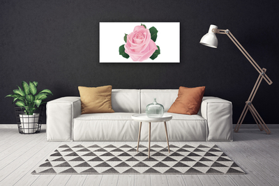 Quadro em tela Rosa Flor Planta Natureza
