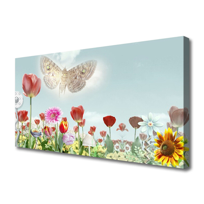 Quadro canvas Flores Planta Natureza