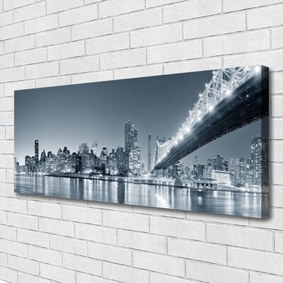 Quadro canvas Arquitetura da Ponte da Cidade