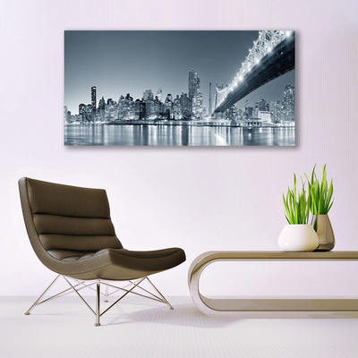 Quadro canvas Arquitetura da Ponte da Cidade