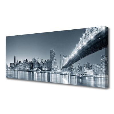 Quadro canvas Arquitetura da Ponte da Cidade