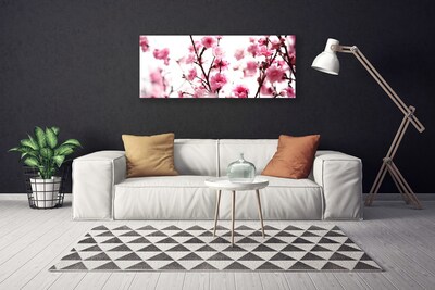 Quadro canvas Ramos Flores Planta