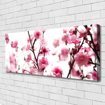 Quadro canvas Ramos Flores Planta