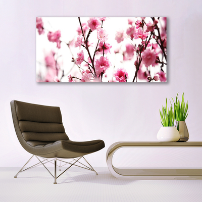 Quadro canvas Ramos Flores Planta