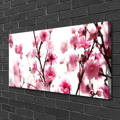 Quadro canvas Ramos Flores Planta