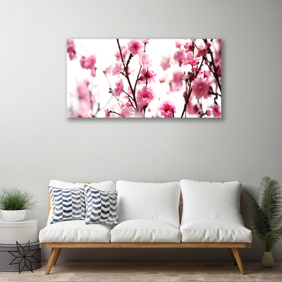 Quadro canvas Ramos Flores Planta