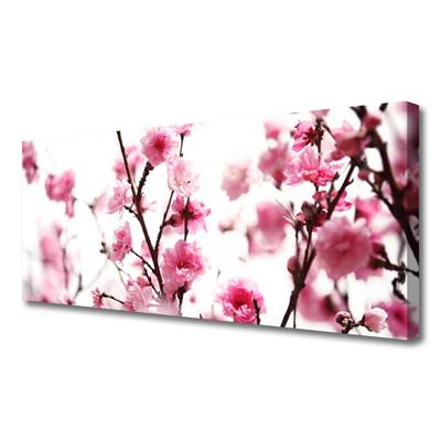Quadro canvas Ramos Flores Planta