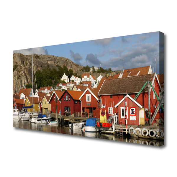 Quadro em tela Paisagem da cidade