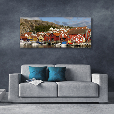 Quadro em tela Paisagem da cidade