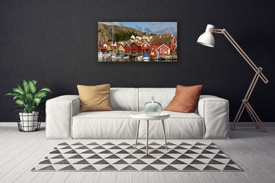 Quadro em tela Paisagem da cidade