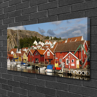 Quadro em tela Paisagem da cidade