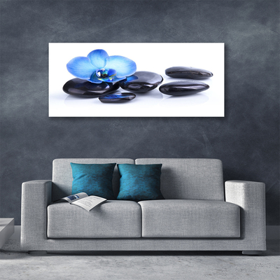 Quadro canvas Arte em Pedras de Flores