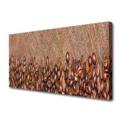 Quadro em tela Cozinha de grãos de café