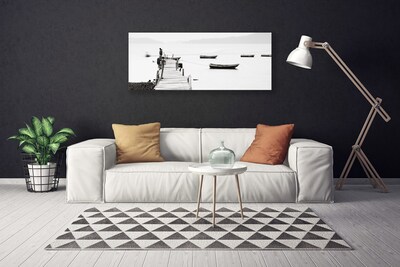 Quadro canvas Arquitetura de ponte para barcos