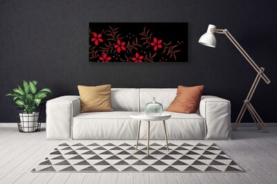 Quadro em tela Flores Plantas Natureza Arte