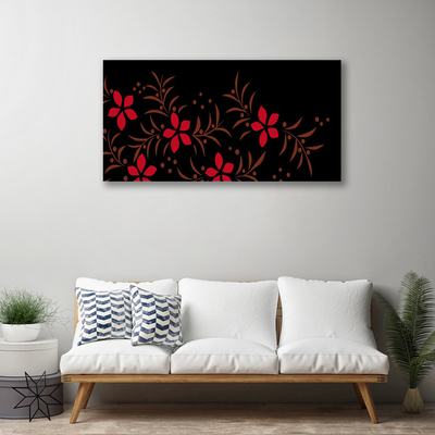 Quadro em tela Flores Plantas Natureza Arte