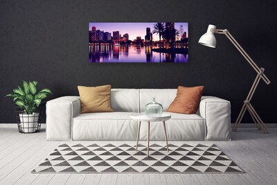 Quadro em tela Casas da Cidade