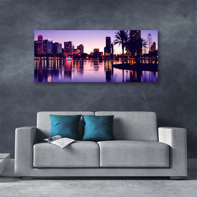 Quadro em tela Casas da Cidade