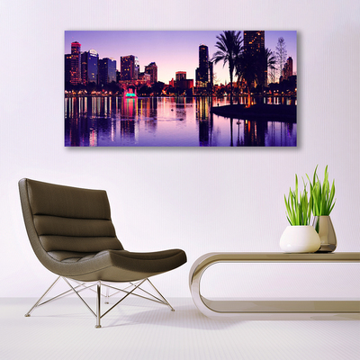 Quadro em tela Casas da Cidade