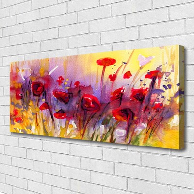 Quadro em tela Flores Plantas Natureza Arte