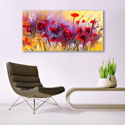 Quadro em tela Flores Plantas Natureza Arte