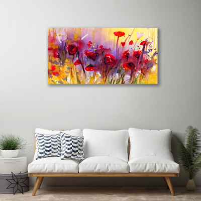 Quadro em tela Flores Plantas Natureza Arte