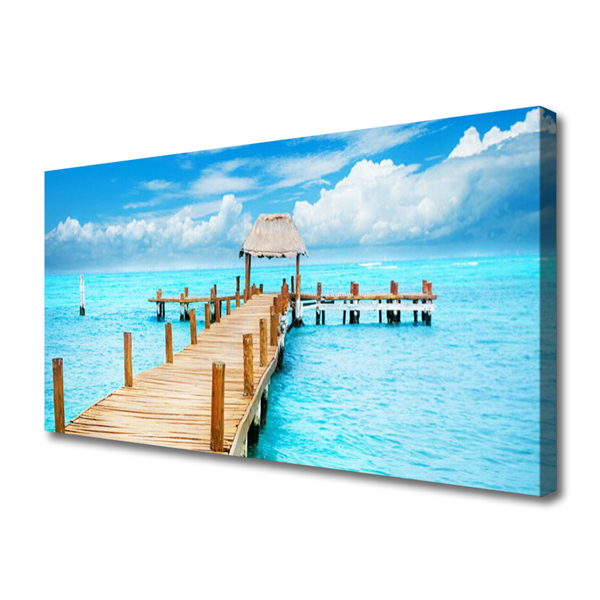 Quadro canvas Arquitetura da Ponte Marítima