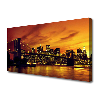 Quadro canvas Arquitetura de pontes