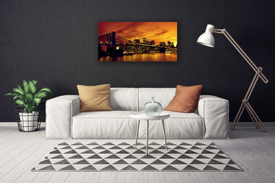 Quadro canvas Arquitetura de pontes