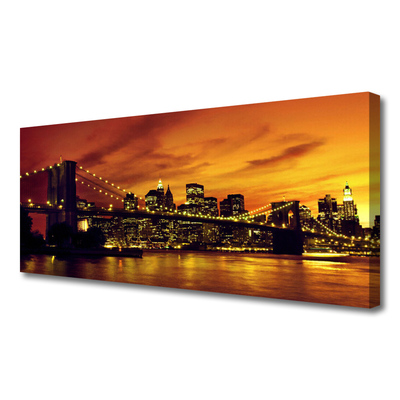 Quadro canvas Arquitetura de pontes