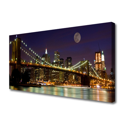 Quadro canvas Arquitetura de pontes