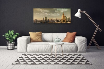 Quadro em tela Casas da Cidade