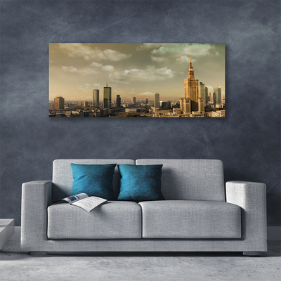 Quadro em tela Casas da Cidade