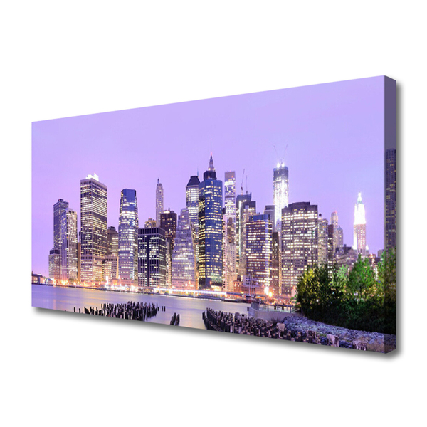 Quadro canvas Casas da Cidade