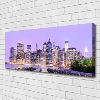Quadro canvas Casas da Cidade