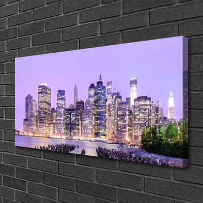 Quadro canvas Casas da Cidade