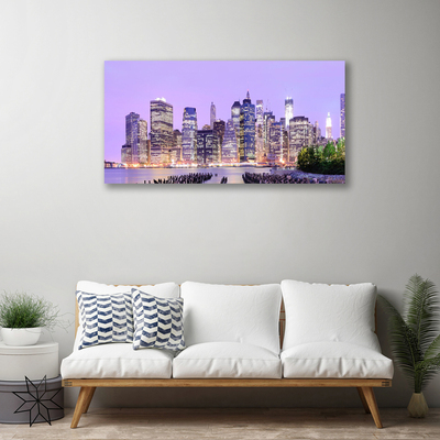 Quadro canvas Casas da Cidade