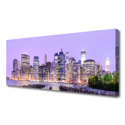 Quadro canvas Casas da Cidade