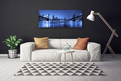 Quadro canvas Arquitetura da Ponte da Cidade