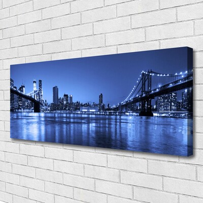 Quadro canvas Arquitetura da Ponte da Cidade