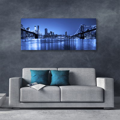 Quadro canvas Arquitetura da Ponte da Cidade