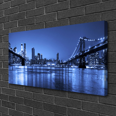 Quadro canvas Arquitetura da Ponte da Cidade