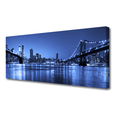 Quadro canvas Arquitetura da Ponte da Cidade