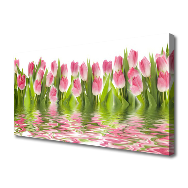 Quadro em tela Tulipas Plantam Natureza