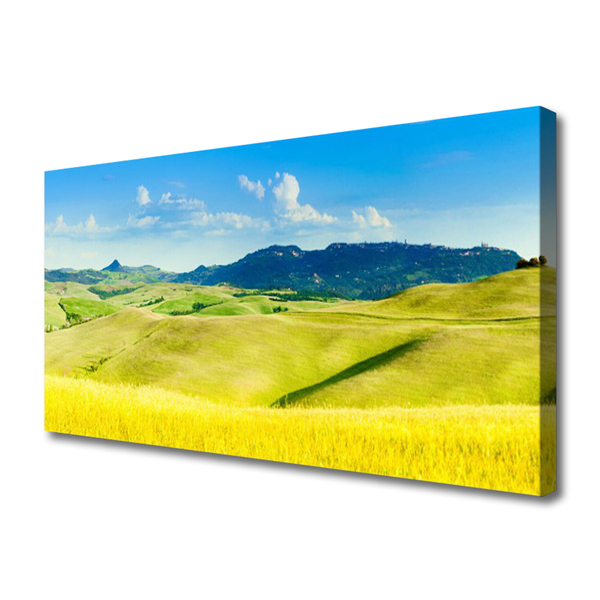 Quadro em tela Paisagem das Montanhas da Vila